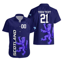 Custom Scotland Rugby Hawaiian Shirt Go Scottish World Cup Sporty Style - Wonder Print Shop