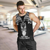 New Zealand Te Reo Maori Men Tank Top Kia Kaha Maori Language Week Black Style LT9