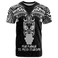 New Zealand Te Reo Maori T Shirt Kia Kaha Maori Language Week Black Style - Wonder Print Shop