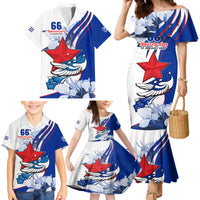 Cuba Triumph of the Revolution Personalized Family Matching Mermaid Dress and Hawaiian Shirt Freedom And Liberty LT9 - Wonder Print Shop