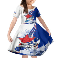Cuba Triumph of the Revolution Personalized Family Matching Off Shoulder Short Dress and Hawaiian Shirt Freedom And Liberty LT9 - Wonder Print Shop