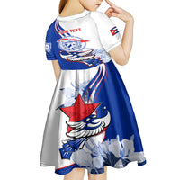 Cuba Triumph of the Revolution Personalized Kid Short Sleeve Dress Freedom And Liberty - Wonder Print Shop
