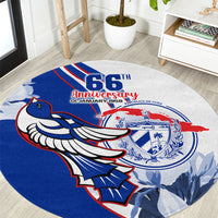 cuba-triumph-of-the-revolution-personalized-round-carpet-freedom-and-liberty