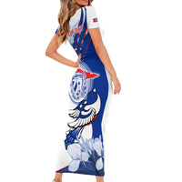 Cuba Triumph of the Revolution Personalized Short Sleeve Bodycon Dress Freedom And Liberty - Wonder Print Shop