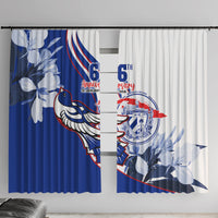 Cuba Triumph of the Revolution Personalized Window Curtain Freedom And Liberty - Wonder Print Shop