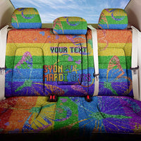 Sydney Mardi Gras Personalized Back Car Seat Cover Pride Rainbow Glitter Colorful Style LT9 - Wonder Print Shop