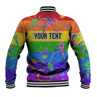Sydney Mardi Gras Personalized Baseball Jacket Pride Rainbow Glitter Colorful Style LT9 - Wonder Print Shop