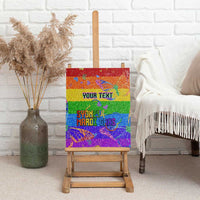 Sydney Mardi Gras Personalized Canvas Wall Art Pride Rainbow Glitter Colorful Style LT9 - Wonder Print Shop