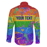 Sydney Mardi Gras Personalized Family Matching Mermaid Dress and Hawaiian Shirt Pride Rainbow Glitter Colorful Style LT9 - Wonder Print Shop