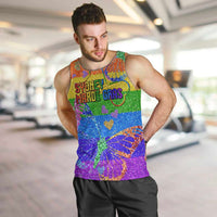 Sydney Mardi Gras Personalized Men Tank Top Pride Rainbow Glitter Colorful Style - Wonder Print Shop