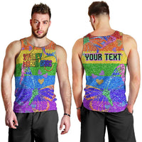Sydney Mardi Gras Personalized Men Tank Top Pride Rainbow Glitter Colorful Style - Wonder Print Shop