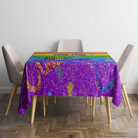 Sydney Mardi Gras Personalized Tablecloth Pride Rainbow Glitter Colorful Style - Wonder Print Shop