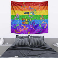 Sydney Mardi Gras Personalized Tapestry Pride Rainbow Glitter Colorful Style - Wonder Print Shop