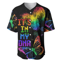 It's In My DNA LGBT History Month Baseball Jersey LT9 - Wonder Print Shop