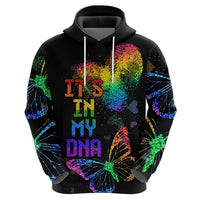It's In My DNA LGBT History Month Zip Hoodie - Wonder Print Shop