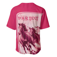 Kentucky Horse Racing Personalized Baseball Jersey Pink Out LT9 - Wonder Print Shop