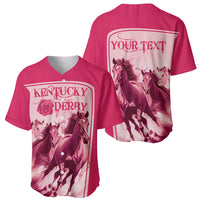 Kentucky Horse Racing Personalized Baseball Jersey Pink Out LT9 - Wonder Print Shop