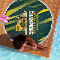 South African Four-time Champions Beach Blanket World Rugby Team Springboks