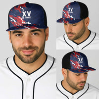 France Rugby Pride Baseball Net Cap XV de France Flame Fire Style