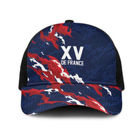 France Rugby Pride Mesh Trucker Cap XV de France Flame Fire Style