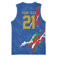 Custom Italy Rugby Pride Basketball Jersey Gli Azzurri Flame Fire Style