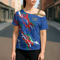 Custom Italy Rugby Pride Cross Shoulder Shirt Gli Azzurri Flame Fire Style