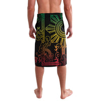 Filipino Sun Tribal Tattoo Lavalava Philippines Inspired Barong Reggae Art - Wonder Print Shop