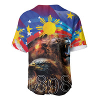 Philippines Lion and Eagle 1898 Baseball Jersey Pilipinas Maligayang Araw ng Kalayaan LT9 - Wonder Print Shop