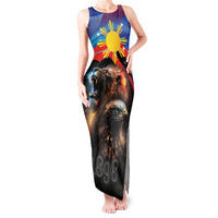 Philippines Lion and Eagle 1898 Tank Maxi Dress Pilipinas Maligayang Araw ng Kalayaan - Wonder Print Shop