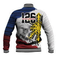 Philippines 126th Independence Day Baseball Jacket Pilipinas Hunyo 12 Maligayang Araw ng Kalayaan LT9 - Wonder Print Shop