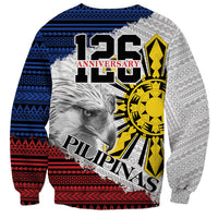 Philippines 126th Independence Day Sweatshirt Pilipinas Hunyo 12 Maligayang Araw ng Kalayaan - Wonder Print Shop