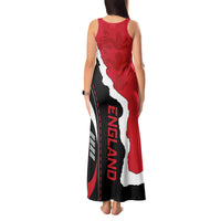 England Tank Maxi Dress The Three Lions Football Go Champions Red - Wonder Print Shop