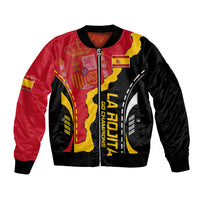Spain Bomber Jacket La Rojita Football Go Champions LT9 - Wonder Print Shop