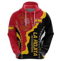 Spain Hoodie La Rojita Football Go Champions - Wonder Print Shop