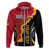 Custom Spain Hoodie La Rojita Football Go Champions - Wonder Print Shop