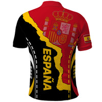 Custom Spain Polo Shirt La Rojita Football Go Champions - Wonder Print Shop