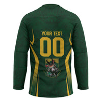 South Africa Rugby National Heritage Custom Hockey Jersey Traditional Ndebele Inspired