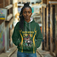 South Africa Rugby National Heritage Custom Hoodie Traditional Ndebele Inspired