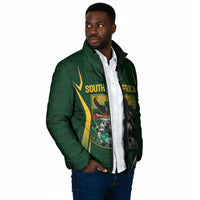 South Africa Rugby National Heritage Custom Padded Jacket Traditional Ndebele Inspired