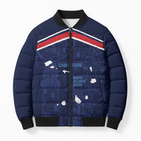 Cape Verde Small Island Big Stage Custom Bomber Puffer Jacket Guardian of the Atlantic