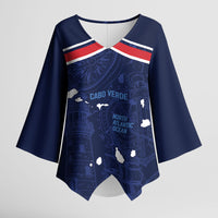 Cape Verde Small Island Big Stage Custom Kimono Sleeve Blouse Guardian of the Atlantic