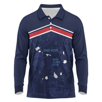 Cape Verde Small Island Big Stage Custom Long Sleeve Polo Shirt Guardian of the Atlantic