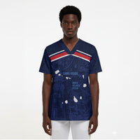 Cape Verde Small Island Big Stage Custom Scrub Top Guardian of the Atlantic