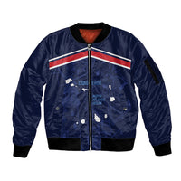 Cape Verde Small Island Big Stage Custom Sleeve Zip Bomber Jacket Guardian of the Atlantic