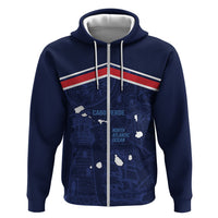 Cape Verde Small Island Big Stage Custom Zip Hoodie Guardian of the Atlantic