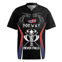 Custom Norway Viking Heritage Rugby Jersey Norge Never Falls Quarterfinal Edition