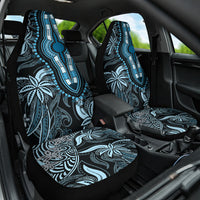 Polynesia Dashiki Car Seat Cover Polynesia and Africa Traditional Special Together Blue LT9 - Wonder Print Shop
