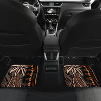 Polynesia Dashiki Car Mats Polynesia and Africa Traditional Special Together Gold LT9 - Wonder Print Shop