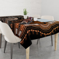 Polynesia Dashiki Tablecloth Polynesia and Africa Traditional Special Together Gold - Wonder Print Shop