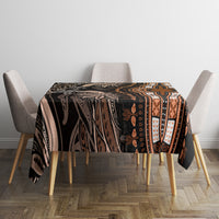 Polynesia Dashiki Tablecloth Polynesia and Africa Traditional Special Together Gold - Wonder Print Shop